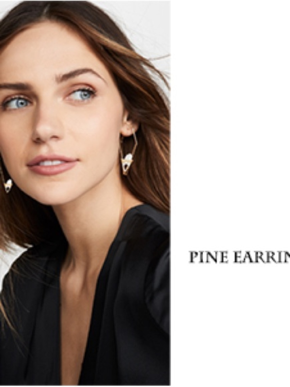 Gold Crystal Geometric Earrings Wire-Wrapped Drops